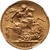 South Africa. Sovereign, 1928-SA NGC MS65 - 2