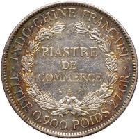 French Indochina. Piastre, 1896-A EF - 2