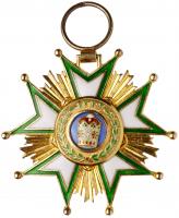 Iran. Order of Taj (Crown) Breast Badge About EF