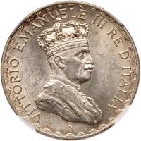 Italian Colonies: Somalia. 10 Lire, 1925-R NGC MS63