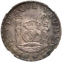 Mexico. 8 Reales, 1746-Mo MF NGC AU53