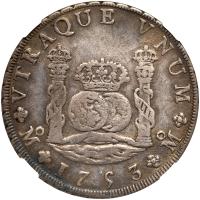 Mexico. 8 Reales, 1753-Mo MF NGC EF