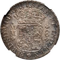 Mexico. 8 Reales, 1756-Mo MM NGC About Unc - 2