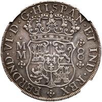 Mexico. 8 Reales, 1759-Mo MM NGC EF - 2