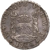 Mexico. 8 Reales, 1768-Mo MF NGC EF45