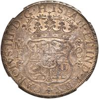 Mexico. 8 Reales, 1769-Mo MF NGC AU53 - 2