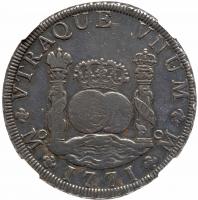 Mexico. 8 Reales, 1771-Mo FM NGC VF