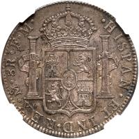 Mexico. 8 Reales, 1787-Mo FM NGC AU53 - 2