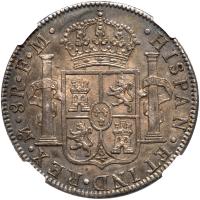 Mexico. 8 Reales, 1788-Mo FM NGC AU53 - 2