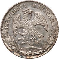 Mexico. 8 Reales, 1861-Mo CH About Unc - 2