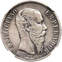 Mexico. Peso, 1867-Mo NGC EF