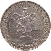 Mexico. Peso, 1913/2 NGC Unc - 2