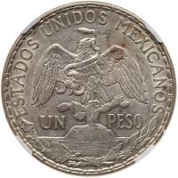 Mexico. Peso, 1913 NGC AU58 - 2