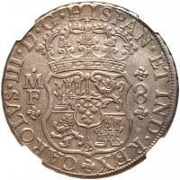 Mexico. 8 Reales, 1767-Mo MF NGC EF - 2