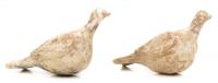 Appealing Pair of Canosan Terracotta Doves, 3rd-2nd Century BCE