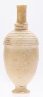 Greek Anatolian Alabaster Scent Bootle with Original Stopper, Scarce, 5th-4th Century B.C.