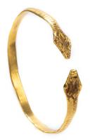 Outstanding Hellenistic 22K Gold Snake Bracelet