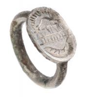 Especially Fine, Phoenician Silver Ring, 2nd Century B.C. 2nd Century A.D.