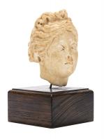 Very Fine Roman Marble Head of an Elite Roman Matron As Venus ca. 2nd Century B.C.