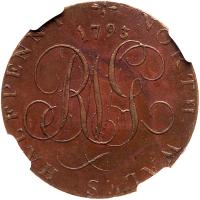 Great Britain. North Wales. Halfpenny, 1793 - 2