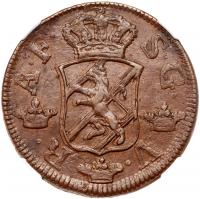 Sweden. 2 Ore, 1768