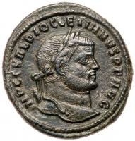 Roman Empire. Diocletian, 284-305 AD. AE Follis (27mm, 9.12g)