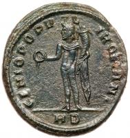 Roman Empire. Diocletian, 284-305 AD. AE Follis (27mm, 9.12g) - 2