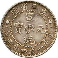 Chinese Provinces: Manchurian Provinces. 20 Cents, ND (1911) - 2