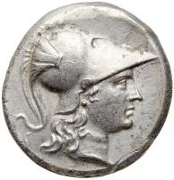 Pamphylia. Side. AR Tetradrachm. Circa 205-100 BC (31mm, 16.1g, 6h)