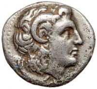 King of Thrace. Lysimachos. 305-281 BC. Ephesos. AR Drachm (19mm, 4.1g, 6h)