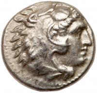 Macedonian Kingdom. Alexander III, the Great, 336-323 BC. AR Drachm(16mm, 4.28g)