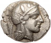 Athens. AR Tetradrachm, Circa 454-400 BC. (25.5mm, 17.15g, 5h)