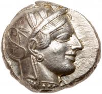 Athens. AR Tetradrachm. Circa 454-404 BC. (24.2mm, 17.18g, 7h) Superb EF