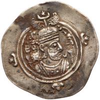 Sasanian Kingdom. Yazdgard III, 632-651 AD, AR Drachm (32mm, 4.01g, 3h)