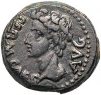 Roman Empire. Augustus, As of Colonia Patricia, 27 BC-14 AD. (25.4mm, 13.8g)