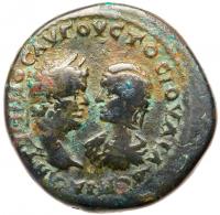 Roman Empire. Caracalla, 198-217 AD. AE 5 Assaria (28.5mm, 15.34g) VF