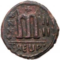 Byzantine Empire. Phocas, 602-610. AE Follis (26mm, 9.76g) EF - 2