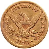 1855 $2.50 Liberty EF45 - 2