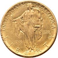 1926 Sesquicentennial Gold $2.50 EF40