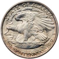 1921 Alabama Half Dollar, no 2 x 2 - 2