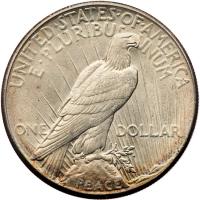 1928 Peace $1 MS62 - 2