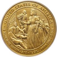 $10.00 2010-W Mary Lincoln Gold Â½ ozt PCGS MS70 - 2