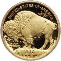 2008-W American Buffalo $10 Gold Coin PCGS PF70 DC - 2