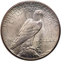 1928 Peace $1 PCGS MS63 - 2