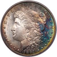 1891-CC Morgan $1 PCGS MS64