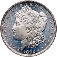 1882-O Morgan $1 PCGS MS63 DMPL