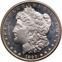 1890-CC Morgan $1 PCGS MS63 DMPL