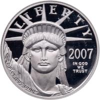 $50.00 2007-W Platinum Eagle Set