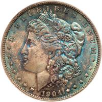 1904-O Morgan $1 PCGS MS65