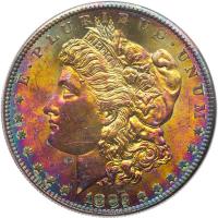 1882-S Morgan $1 ANACS MS64